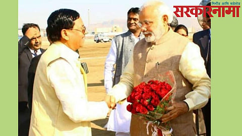 Narendra Modi -Baburao Pacharne