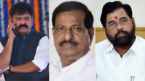 Jitendra Awhad, Ganesh Naik, Eknath Shinde