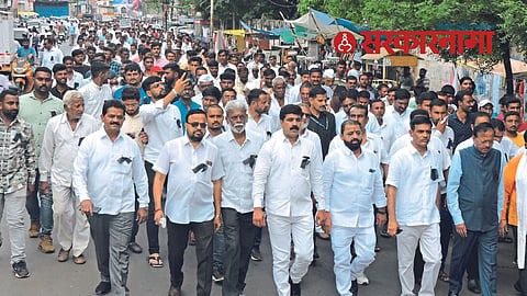BJP Agitation