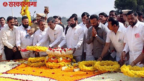 Ekanth Shinde in Karad