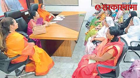 Parnita ponkshe at Nandurbar Meeting
