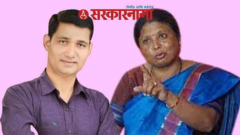 Narendra Bhondekar and Sushma Andhare