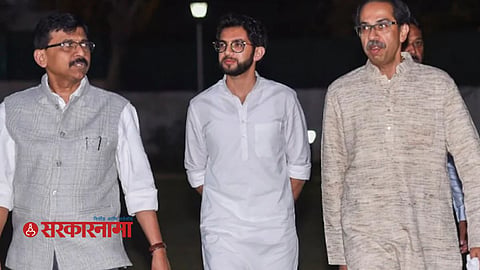 Uddhav Thackeray, Aditya Thackeray, Sanjay Raut