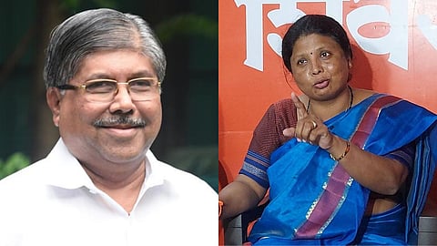 Sushma Andhare, Chandrakant Patil