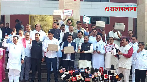 Winter Session protest