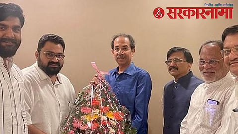 Advay Hiray, Uddhav Thackrey