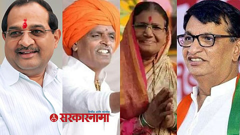 Radhakrishna Vikhe Patil, Balasaheb Thorat, Indurikar Maharaj