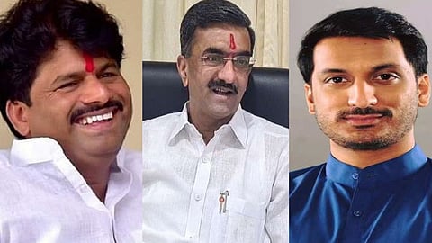 Gopichand Padalkar,Shambhuraj Desai, Parth Pawar