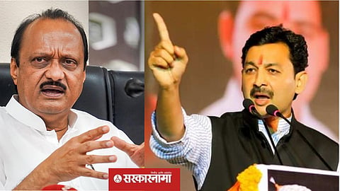 Sambhajiraje Chhatrapati, Ajit Pawar