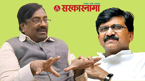 Sudhir Mungantiwar and Sanjay Raut