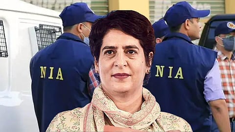 NIA Raid | Priyanka Gandhi
