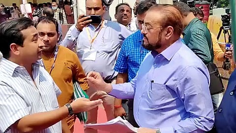 Nitesh Rane and Abu Azmi