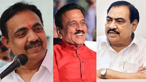 Jayant Patil -Girish Mahajan-Eknath Khadse