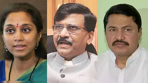 Supriya Sule, Sanjay Raut, Nana Patole
