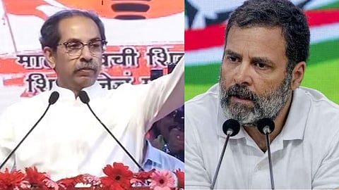 Uddhav Thackeray , Rahul Gandhi