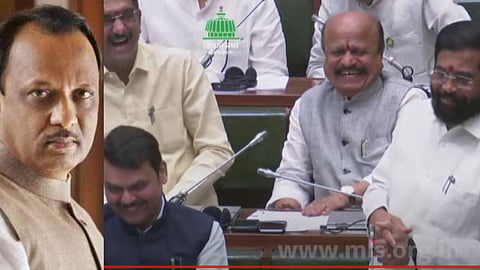 Ajit Pawar-Devendra Fadnavis-Eknath Shinde