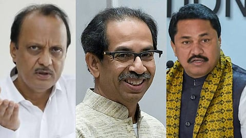 Ajit Pawar, Uddhav Thackeray, Nana Patole
