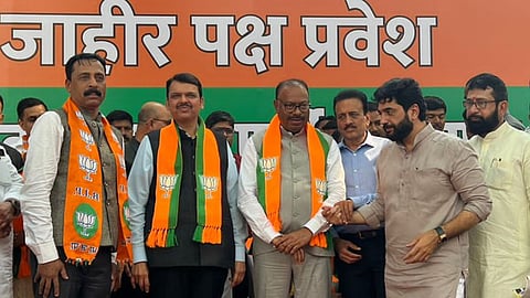 Shyam Deshpande, Devendra Fadnavis, Chandrashekhar Bawankule