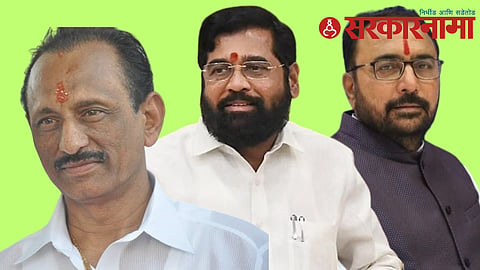 Eknath Shinde and Gopikishan Bajoriya, Prataprao Jadhav.