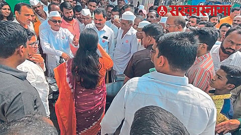 Angri Farmers with Dr. Bharti Pawar