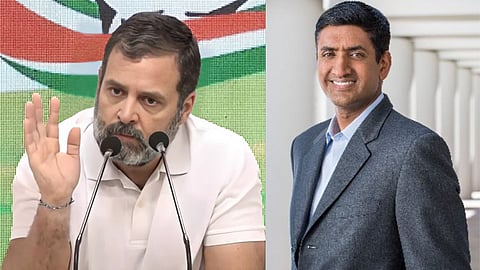 Ro Khanna, Rahul Gandhi