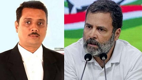 Rahul Gandhi and Asim Sarode