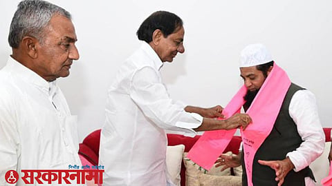 Ncp Leadaer Join BRS News : राष्ट्रवादीच्या माजी आमदारानंतर पक्षाचा प्रदेश उपाध्यक्ष बीआरएसच्या गळाला..
