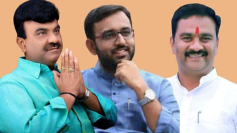 Bhagirath Bhalke, Kalyanrao Kale, Abhijeet Patil