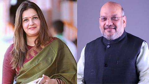 Priyanka Chaturvedi, Amit Shah