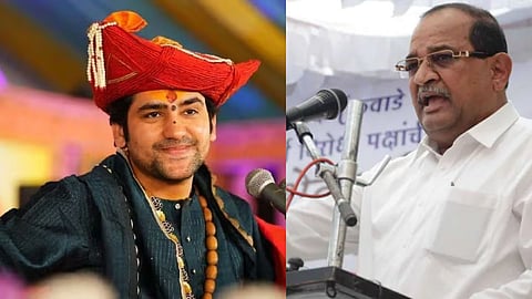 Dhirendra Shastri-Radhakrishna Vikhe Patil