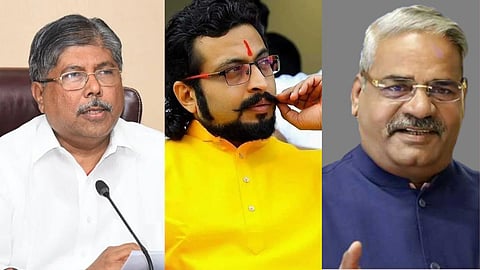 Chandrakant Patil, Amol Kolhe, Shivajirao Adharao Patil