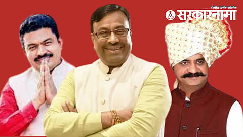 Devrao Bhongale, Sudhir Mungantiwar and Dr. Mangesh Gulwade