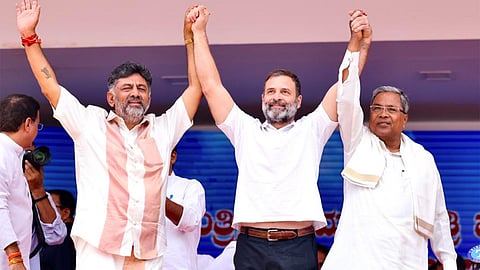 Siddaramaiah, Rahul Gandhi, Dk Shivkumar News