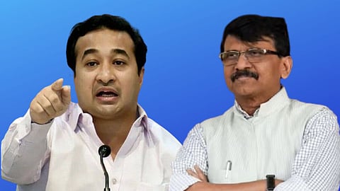 Nitesh Rane, Sanjay Raut