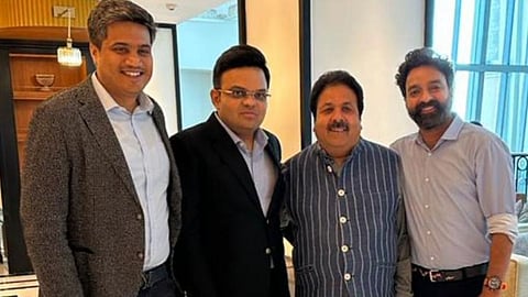 Rohit Pawar meets Jay Shah: