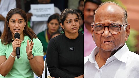 Wresters agitation, Sahard Pawar