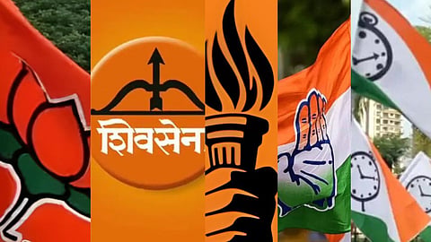 BJP, NCP, Shivsena