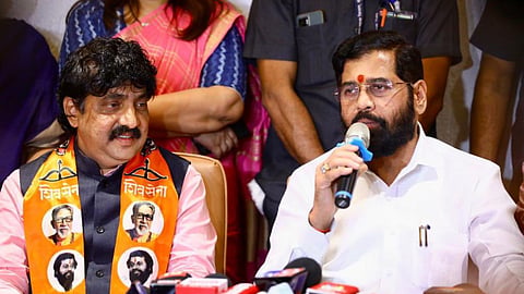 Mangesh Satamkar, Eknath Shinde