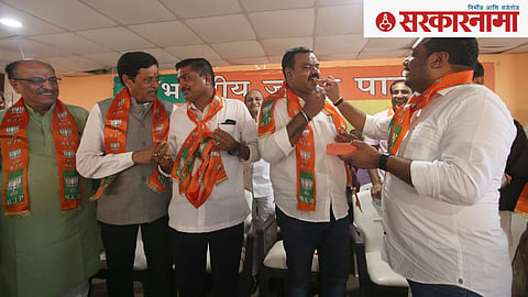 Anil Sole, Girish Mahajan, Sudhakar Kohale, Bunty Kukde and Pravin Datke.