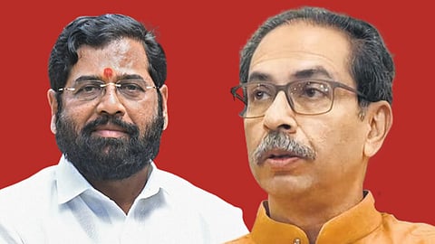 Eknath Shinde, Uddhav Thackeray