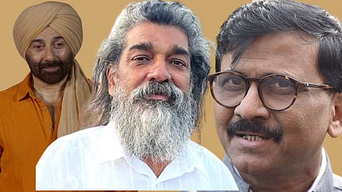 Sunny Deol-Nitin Desai- Sanjay Raut