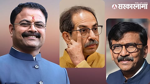 Kishor Patil, Uddhav Thackeray, Sanjay Raut