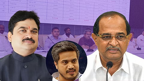 Ram Shinde, Radhakrishna Vikhe Patil, Rohit Pawar