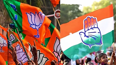 BJP, Congress
