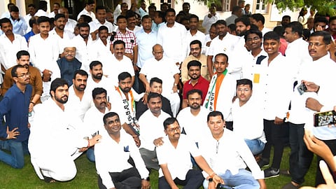 Pune NCP with Sharad Pawar in Delhi