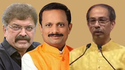 Jitendra Awhad -Uddhav Thackeray-Naresh Maske