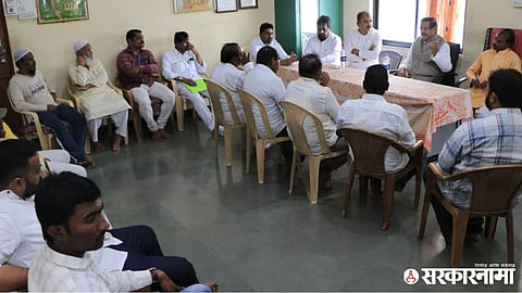 Prithviraj Chavan In Pusesavali Villege