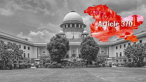 Article 370 Hearing in SC :
