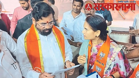 CM Eknath Shinde & Dr Bharti Pawar