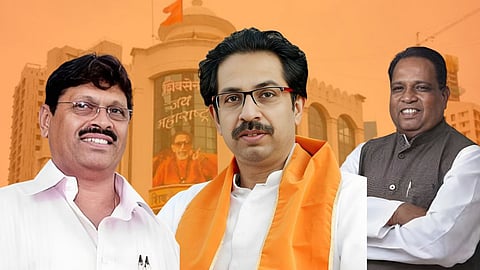 Babanrao Gholap, Bhausaheb Wakchaure, Uddhav Thackeray